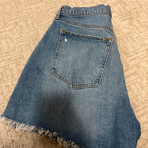 Abercrombie & Fitch Light Blue Jean Shorts - Picture 9 of 10